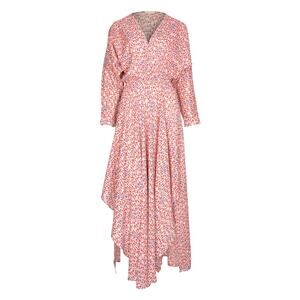 Poupette St Barth Llona Maxi Dress Pink Floral Women’s Size‎ XS